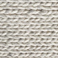Carina Scandinavian Grey & White Hand Braided Wool Rug