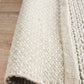 Carina Scandinavian Grey & White Hand Braided Wool Rug
