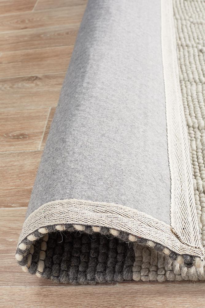 Blake Modern Multi-Colour Textured Wool Rug