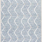 Lola Outdoor Blue & White Patterned Rug