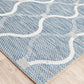 Lola Outdoor Blue & White Patterned Rug