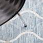 Lola Outdoor Blue & White Patterned Rug