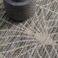 Vera Outdoor Black & Grey Art Deco Pattern Rug