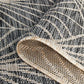 Vera Outdoor Black & Grey Art Deco Pattern Rug
