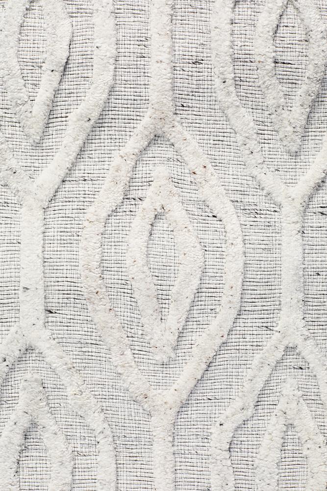 Athena Light Grey Hand Tufted Modern Rug